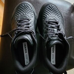 Hoka Black Womens Athletic Sneakers